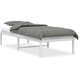  The Living Store Kovinski posteljni okvir bel 75x190 cm - Posteljni Okvir, (21448913) | Shoptok.si