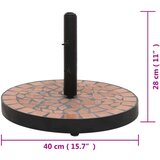  Postolje za suncobran okruglo 12 kg terakota | shoptok.hr