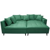 MID.YOU ecksofa inkl. hocker, mikrovlakna zelena | Shoptok.si