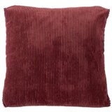 Tiseco Home Studio Rdeč okrasni vzglavnik Tiseco Home Studio Ribbed, 60 x 60 cm Cene
