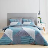 Catherine Lansfield Plavozelena posteljina za bračni krevet/za produženi krevet 230x220 cm Larsson Geo – | shoptok.hr