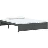  Za krevet od masivnog drva sivi 140 x 200 cm | shoptok.hr