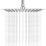 Dardanar Rain Shower Head, NearMoon High Flow Stainless Steel Square Rain Shower Head, High Pressure Design Provides a Great Shower Experience Even at Low Wate, (21062435) Cene