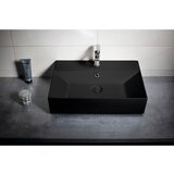 Sapho Crni keramički umivaonik 60x42 cm Sistema – | shoptok.hr