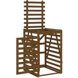  Spremište za kantu za smeće boja meda 84x90x128,5 cm borovina | shoptok.hr