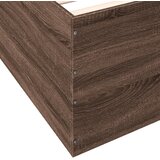  Okvir za krevet smeđi hrast 135x190 cm konstruirano drvo | shoptok.hr