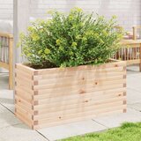  Vrtno cvetlično korito 90x40x45,5 cm trdna borovina | Shoptok.si