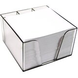 Blok KOCKA PVC 10X8,5X6CM S PAPIROM BIJELIM ELISA | Shoptok.si