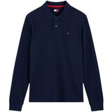 Tommy Hilfiger Polo majice dolgi rokavi DM0DM23630 Modra u