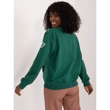 RELEVANCE Sweatshirt-RV-BL-8223.05-dark green Cene