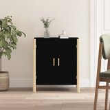 Maison Chic Komoda - Predalnik črna 62x38x70 cm inženirski les, (21716318) | Shoptok.si