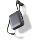 Ksix prijenosna baterija 10000 mAh, 22.5W ultra brzo punjenje,USB-C + lightning | shoptok.hr