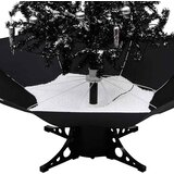  Božićno drvce koje sniježi sa stalkom crno 140 cm PVC | shoptok.hr