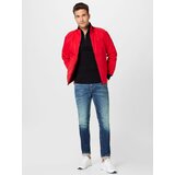 Tommy Hilfiger Pulover mornarska / ognjeno rdeča / črna / bela | Shoptok.si