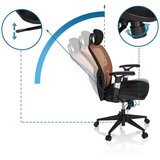 MID.YOU Vrtljiv Stol Venus Base, Oranžna, Črna | Shoptok.si