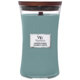 WoodWick Evergreen Cashmere dišeča sveča 610 g | Shoptok.si