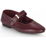 Tommy Hilfiger Balerinke TH BUCKLE LEATHER BALLERINA Bordo Cene