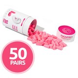  Čepki Za Ušesa Iz Pene - Haspro Tube50 Pink - 50 Parov Cene