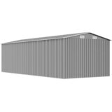  Vrtno spremište 257 x 580 x 181 cm metalno sivo | shoptok.hr