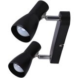 Candellux Lighting Mat crna stropna svjetiljka s metalnim sjenilom 36x6 cm Picardo – | shoptok.hr