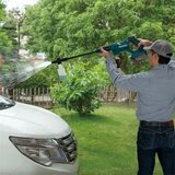 SBT Alati Beograd Makita DLX2583T 18V Akumulatorski set – kosačica DLM330 + perač pod pritiskom DHW180 (baterija 5.0Ah + punjač) | Eponuda.com