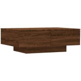 Furnova Klubska mizica rjavi hrast 90x60x31 cm konstruiran les, (21915712) | Shoptok.si
