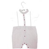 Mymio Bodi za bebe 2521, Braon-beli Cene