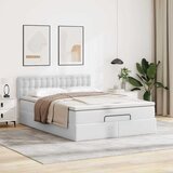  Otomanski krevet s madracima i LED 140x200cm umjetna koža | shoptok.hr