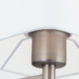 Orion Stl 12-1187/1 - Stojeća lampa CARLTON 1xE27/40W/230V bela/matni hrom | Eponuda.com