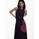 Desigual Haljina tamno roza / crna | shoptok.hr