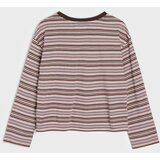 Sinsay Pamučna prugasta majica dugih rukava | shoptok.hr