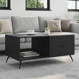  Kava Stol Crna 90 x 50 x 40 cm Konstruirano drvo | shoptok.hr