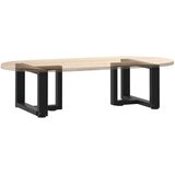  Noge za klub stolić T-oblika 2 kom Crne 50x25x(30-31) cm Čelik | shoptok.hr