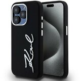 Karl Lagerfeld OVITEK SILIKON KOVINSKI LOGO PISA ZA IPHONE 15 PRO MAX, (5000010548) | Shoptok.si