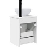  Umivaonik s policom za zid Bijela visokog sjaja 39 x 35 x 63 cm | Eponuda.com
