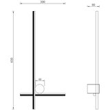 Zuma line W4101-BK - led zidna lampa mill LED/14W/230V crna | Eponuda.com