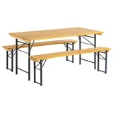 160 cm x 80 cm-Baštenski sto i klupe