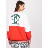 FANCY Sweatshirt-FA-BL-7621.65P-white-red | Shoptok.si