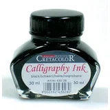 Umjetnička crna tinta Cretacolor za kaligrafsko pero 30ml