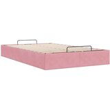 vidaXL Okvir za krevet bez madraca ružičasti 120 x 190 cm baršunasti | shoptok.hr