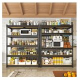 Epro Metalna montažna polica Premium 180x90x35cm, metal-drvo, 875kg (5x175kg) Slike