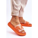 VINCEZA Women's Platform Slippers Orange Brave | shoptok.hr