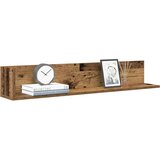 Maison Chic 2 kosi Stenske Police - Viseče police starinski les 100x16,5x16,5 cm inž. les, (21794161) | Shoptok.si