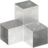  Spojnici za stupove u Y-obliku 4 kom pocinčani metal 101x101 mm | shoptok.hr