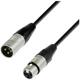 Adam Hall 4 STAR DMF 0500 DMX XLR priklučni konektor [1x XLR vtič 3-polni - 1x XLR vtičnica 3-polna] 5 m črna, (20519500) | Shoptok.si