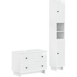 Set kupaonskih ormara od 2 dijela EDE Bijela visokog sjaja | shoptok.hr