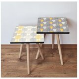 Hanah home set stolića za kafu 2Shp314, 2 dijela, šareni | Eponuda.ba