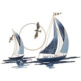 Signes Grimalt Kipci in figurice Stenska Dekoracija Jadrnice Modra | Shoptok.si