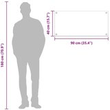 vidaXL Kuhinjska obloga Rumena Kaljeno steklo 90 x 40 x 0.6 cm | Shoptok.si