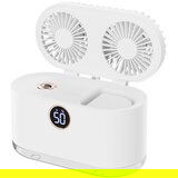 Venisymlis Namizni Ventilator Za Razprševanje Hladilne Vode, Prenosni Vlažilec Za Ponovno Polnjenje, (22070367) | Shoptok.si